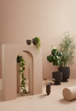 AYTM Terra flower pot-vase Ø15 cm, Java Brown Outlet