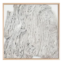 Fine Little Day Texture poster, 70x70 cm GreyWhite Discount