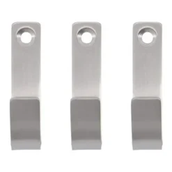 Meraki Thapsus hook 3-pack, Brushed steel Silver-coloured Best