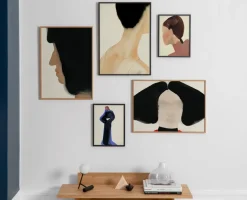 Paper Collective The Black Hair poster, 50x70 cm BlackBrownBeige Sale