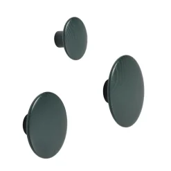 Muuto The Dots clothes hook dark , Small Green Online