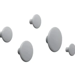 Muuto The Dots clothes hook , Ø17 cm Grey Sale