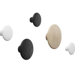 Muuto The Dots clothes hook oak, Ø17 cm Brown Discount