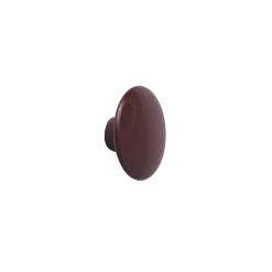 Muuto The Dots coat hook burgundy, Small Red Discount