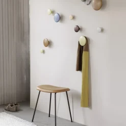 Muuto The Dots coat hook pale , Large Blue Online