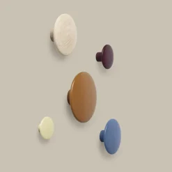 Muuto The Dots coat hook pale , Medium Blue Outlet