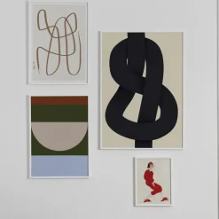 Paper Collective The Knot poster, 70x100 cm Blue Hot