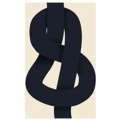 Paper Collective The Knot poster, 50x70 cm Blue Best