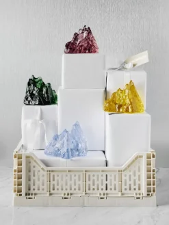 Kosta Boda The Rock votive 91 mm, Emerald Green Online