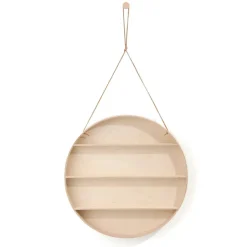 Ferm Living The Round Dorm shelf, Ø 55 cm Brown Sale