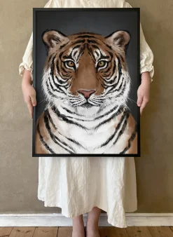 Kunskapstavlan® Tiger poster, 50x70 cm Multi Clearance