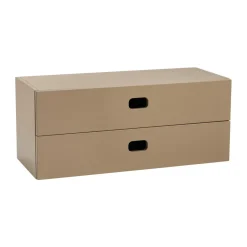 TÔNN furniture TÔNN drawer large, Camel Brown Clearance