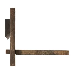 MUUBS Tokyo wall shelf 50 cm, Dark oiled oak Brown