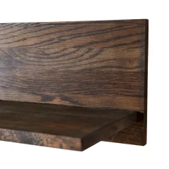 MUUBS Tokyo wall shelf 50 cm, Dark oiled oak Brown
