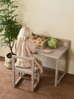 Ferm Living Toro Suitcase Kitchen cooking set for children, Natural Beige
