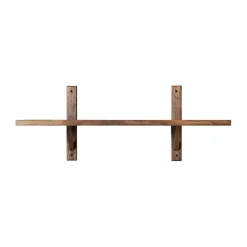 MUUBS Toronto wall shelf 93 cm, Dark oiled oak Brown New