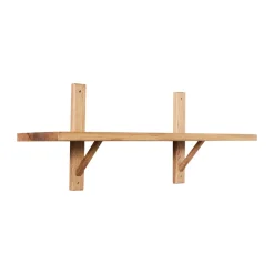 MUUBS Toronto wall shelf 93 cm, Natural oiled oak Brown Online