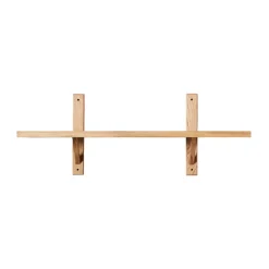 MUUBS Toronto wall shelf 93 cm, Natural oiled oak Brown Online