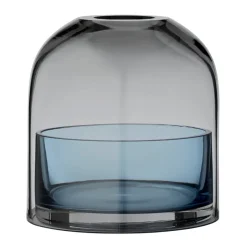 AYTM Tota candleholder, black-navy blue BlueBlack Sale