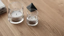 Orrefors Tou candleholder 70 mm, Clear Transparent Outlet