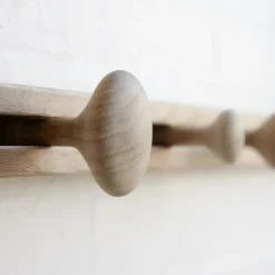 Applicata Track coat hanger 90 cm, oak Brown Discount