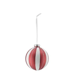 Scandi Living Tradition baubles 6-pack, /white Red Sale