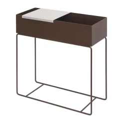 Ferm Living Tray large for plantbox 26x26 cm., Aluminium Silver-coloured Online