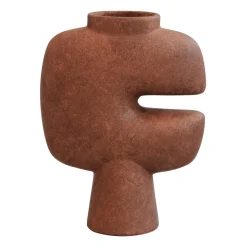 101 Copenhagen Tribal vase medio, Terracotta Brown Best