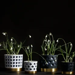 KLONG Trio flower pot drop small Ø12 cm, White Online