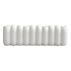 101 Copenhagen Tube candle holder Bone , 11x35 cm White