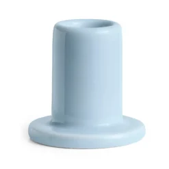 HAY Tube candle stick 5 cm, Pale Blue