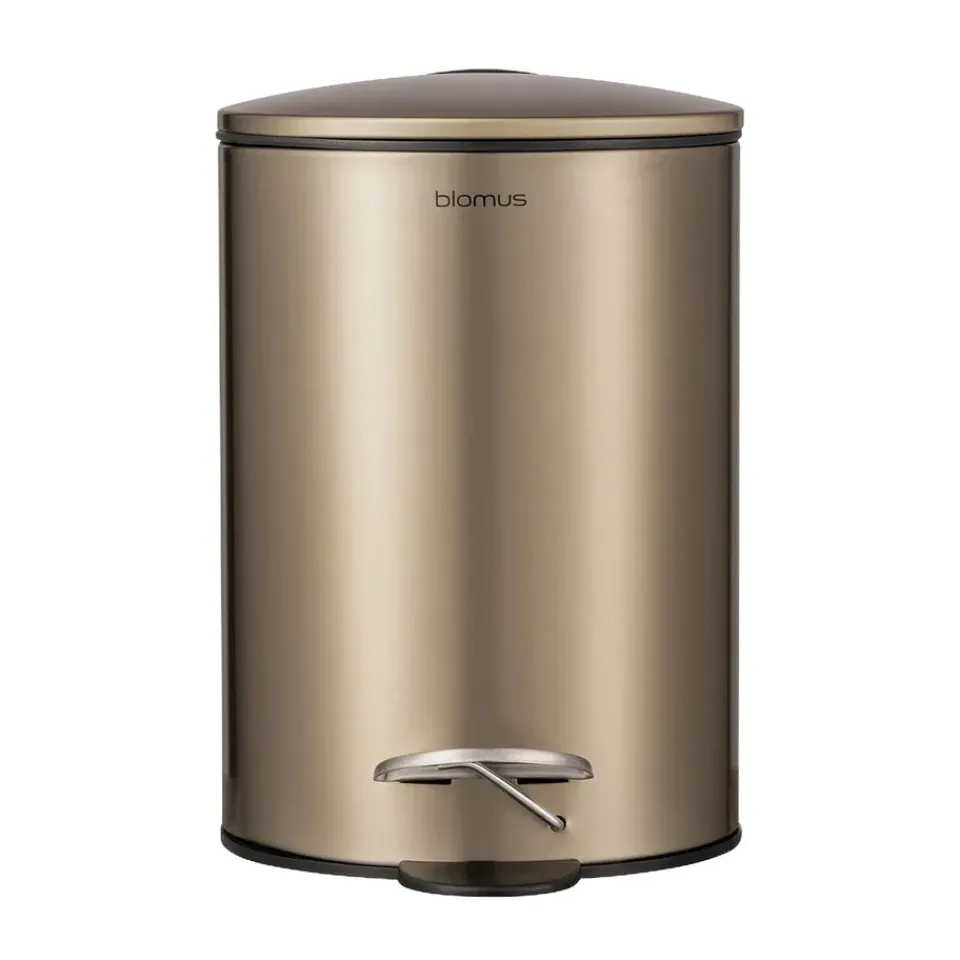 Blomus Tubo pedal bin 3 L, Brass Gold-coloured Best