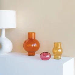 URBAN NATURE CULTURE Tummy A vase 24 cm, rust Orange Clearance