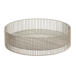 Serax Turn basket low 40 cm, Grey Clearance