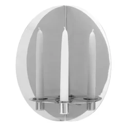 KLONG Twilight candle sticks wall, Nickel Silver-coloured Sale
