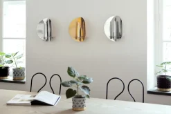 KLONG Twilight candle sticks wall, Nickel Silver-coloured Sale