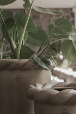 DBKD Twine flower pot Ø22 cm, Beige Discount