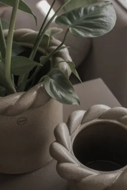 DBKD Twine flower pot Ø22 cm, Beige Discount
