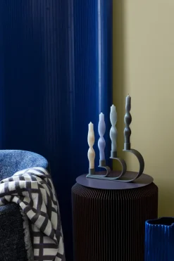 Broste Copenhagen Twist twisted candles twisted candle 23 cm 2-pack, Walnut Beige New