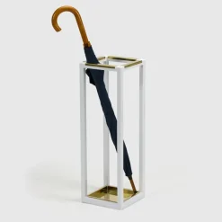 Scherlin Umbrella stand 2, /brass White Clearance