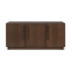 Ferm Living Unda sideboard 146x68x50 cm, Dark Stained Oak Brown Best