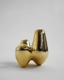 Hein Studio Unity candlestick, Brass Gold-coloured Outlet