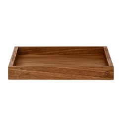 AYTM Unity square tray walnut, small Brown Outlet
