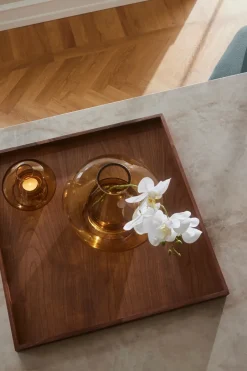 AYTM Unity Square Tray Walnut, X-Large Brown Online