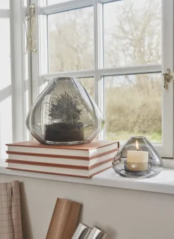 AYTM Uno lantern-vase 21 cm, Black Clearance