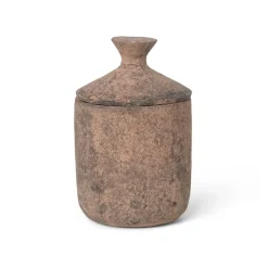 Ferm Living Ura scented candle, Fig Scent Brown Clearance