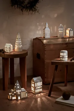 Kähler Urbania candleholder, Church Tower White Online