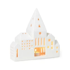 Kähler Urbania candleholder, City White New