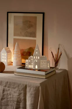 Kähler Urbania candleholder, City White New