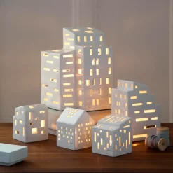 Kähler Urbania candleholder small, classic White Hot